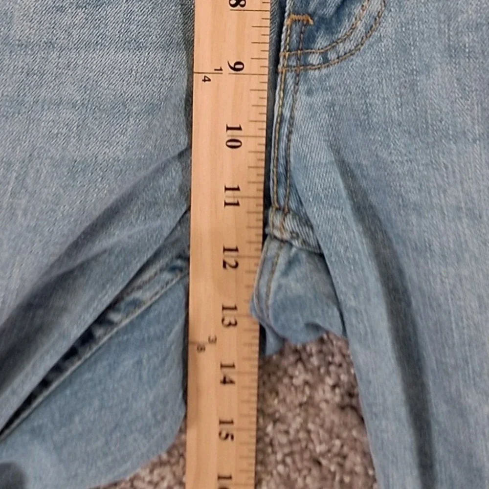 Levi Jeans Mens 36x34 (Fits 37x33) Light Wash 514 Straight Casual Streetwear